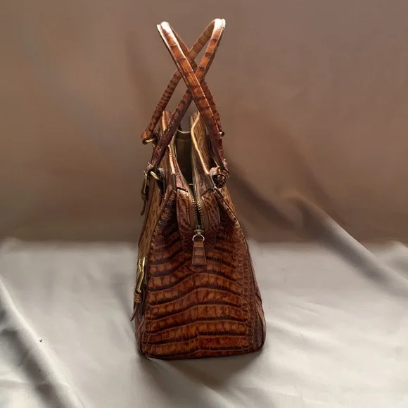 Vintage Toasted Almond Collection Brahmin Bag - Picture 2 of 4